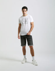 100% cotton T-shirt with print