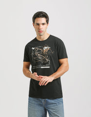 100% cotton T-shirt with print