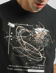 100% cotton T-shirt with print