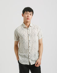 Fancy half-sleeved shirt