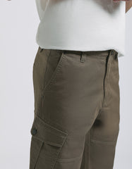 Bermuda cargo 100% cotone|Colore:Militare
