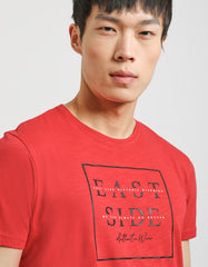 100% cotton T-shirt with print