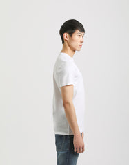 T-shirt 100% cotone con stampa|Colore:Bianco