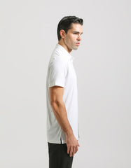 Stretch fabric half sleeve shirt