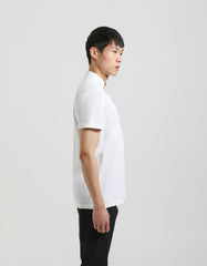 Stretch fabric half sleeve shirt