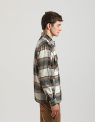 Plaid shirt jacket
