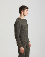 Pullover girocollo bouclè