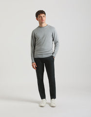 Basic double neck sweater