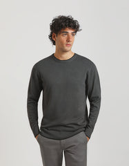 Basic double neck sweater