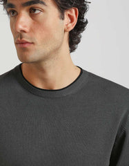 Basic double neck sweater