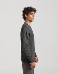 Basic double neck sweater