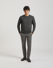 Basic double neck sweater