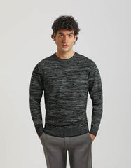 Basic double neck sweater