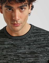 Basic double neck sweater