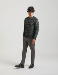Basic double neck sweater