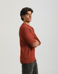 Basic double neck sweater