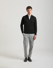 Zipped cardigan