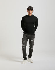Viscose turtleneck