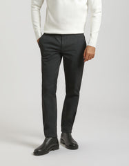 Micro patterned chino pants