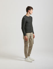 Cargo Trouser with elastic at the ankles
