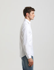 Camicia tinta unita 100% cotone