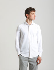 Basic shirt in stretch fabric
