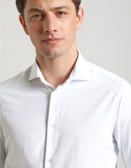 Basic shirt in stretch fabric