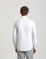 Basic shirt in stretch fabric