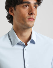 Basic shirt in stretch fabric
