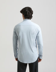 Basic shirt in stretch fabric