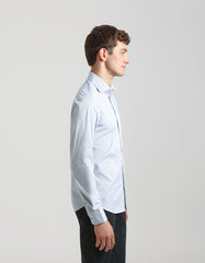 Camicia microfantasia in cotone