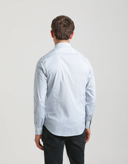 Camicia microfantasia in cotone