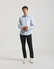 Camicia microfantasia in cotone