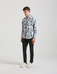 Camicia fantasia easy care