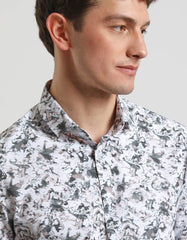 Easy care patterned shirt