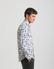 Easy care patterned shirt