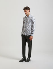 Easy care patterned shirt