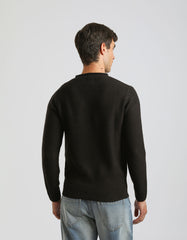 Mock neck with roll neck