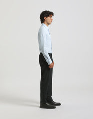 Plaid patterned chino pants