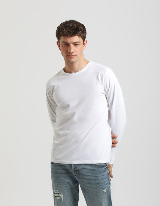 T-shirt manica lunga 100% cotone