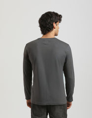 T-shirt manica lunga 100% cotone