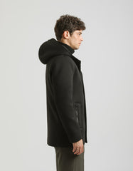 Hooded coat