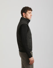 Mock neck sleeveless