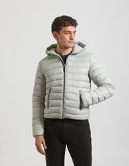 Padded jacket with hood