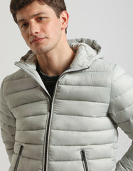 Padded jacket with hood