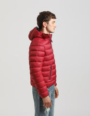 Padded jacket with hood