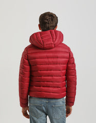 Padded jacket with hood