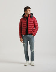 Padded jacket with hood