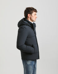 Padded jacket with hood