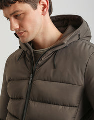 Padded jacket with hood